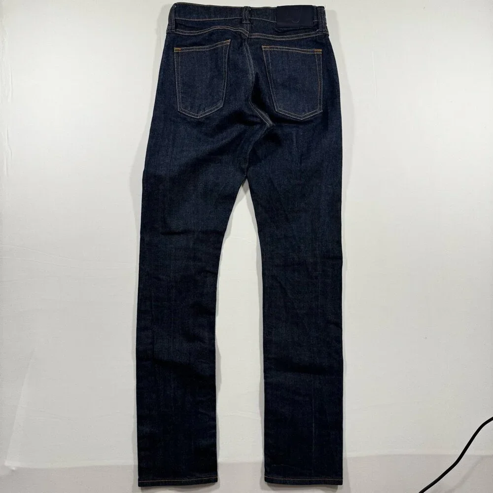 UNIQLO +J J. Jil Sander Selvedge Straight Jeans Women’s 25 Dark Wash Denim